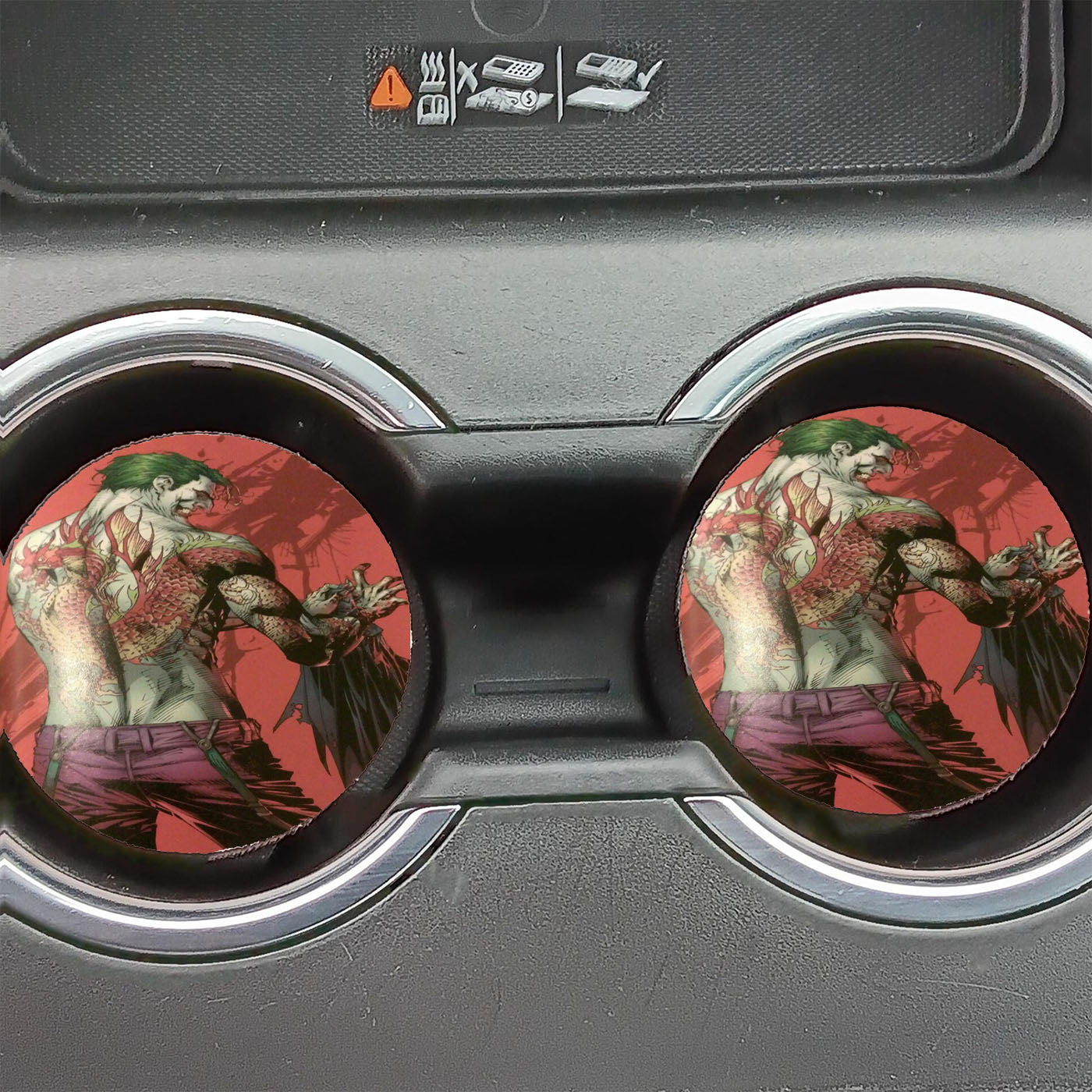 Joker King Marvels Car Coasters