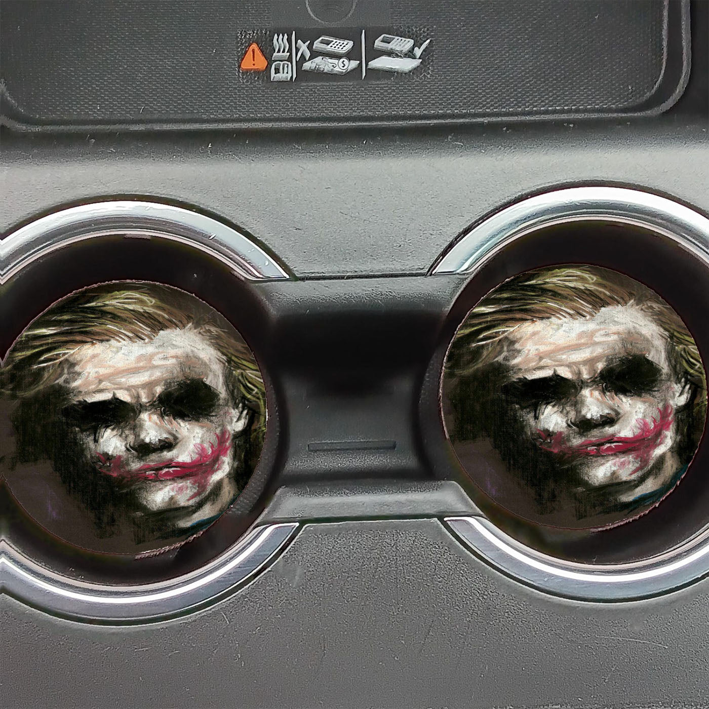 Joker Mural Car Coasters
