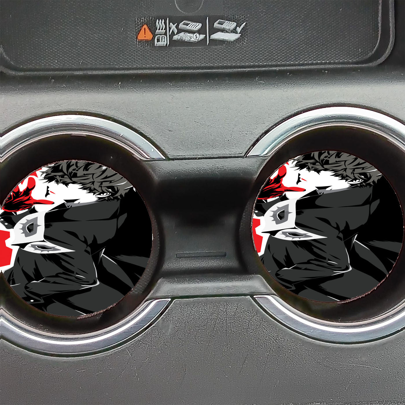 Joker Persona Five Car Coasters