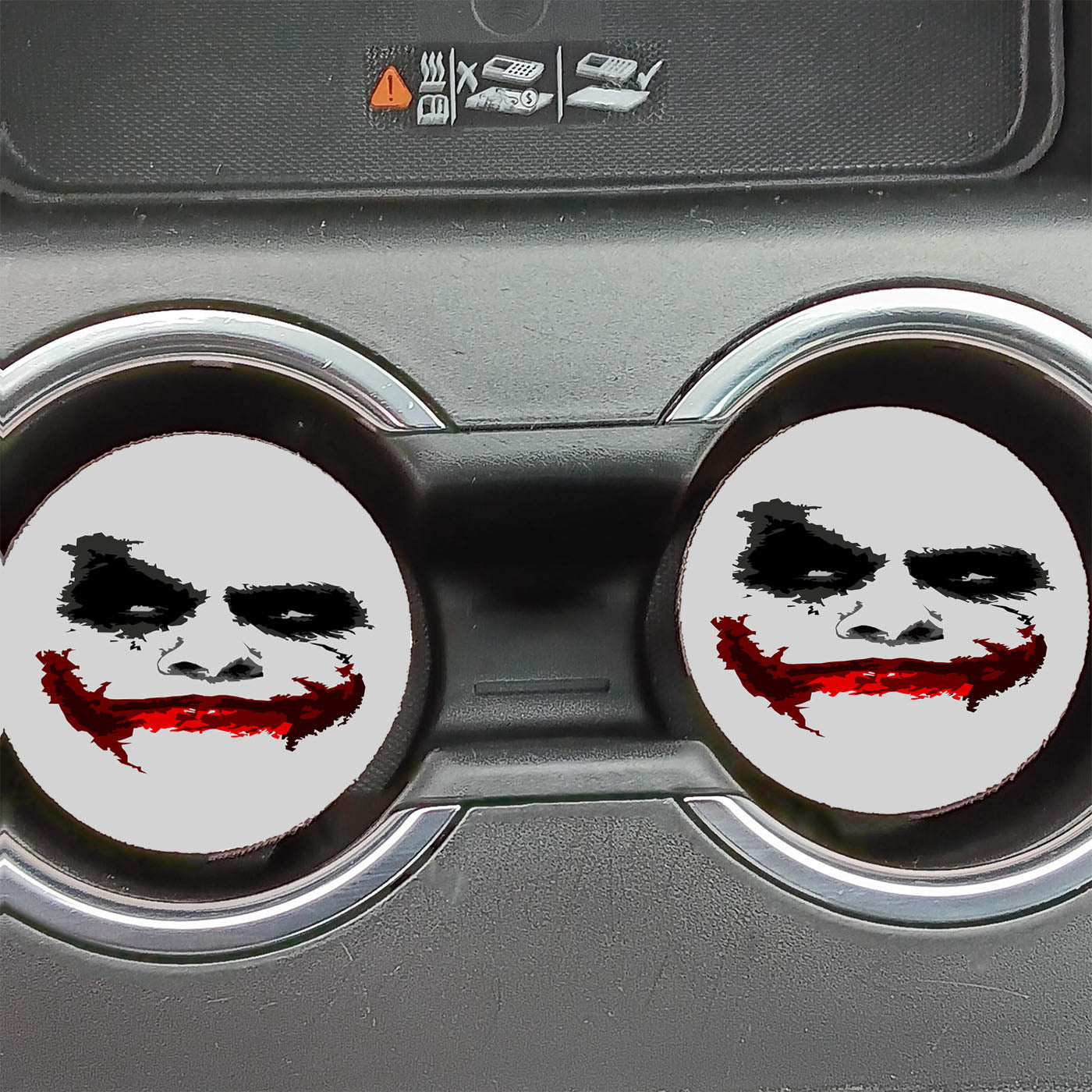 Joker Wallpaper Car Coasters