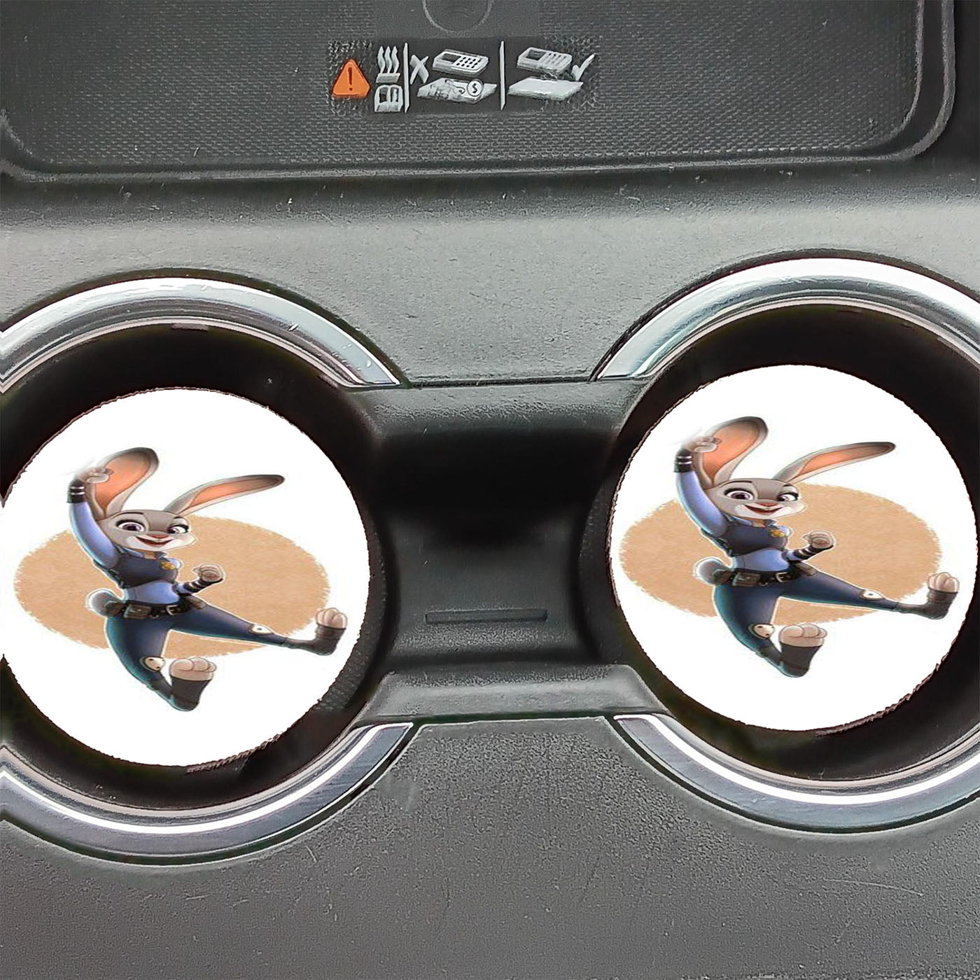 Judy Zootopia Car Coasters