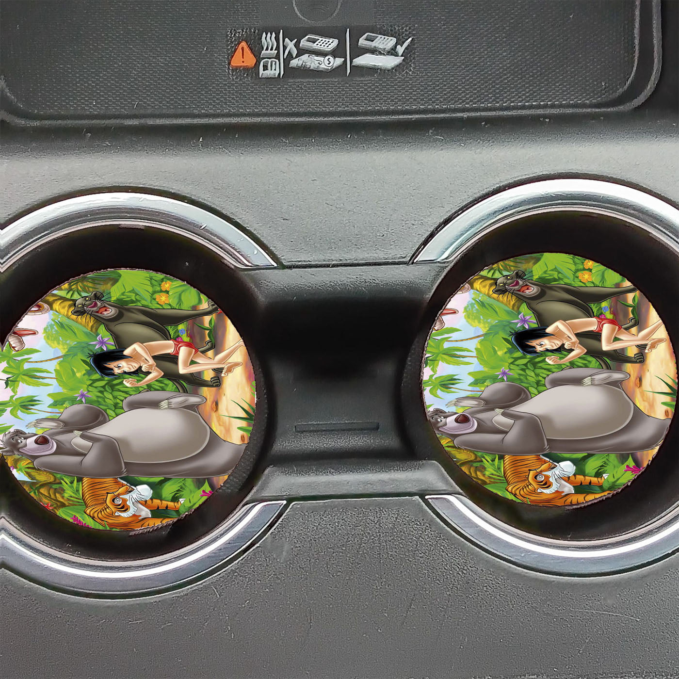 Jungle Cartoon Disney Car Coasters