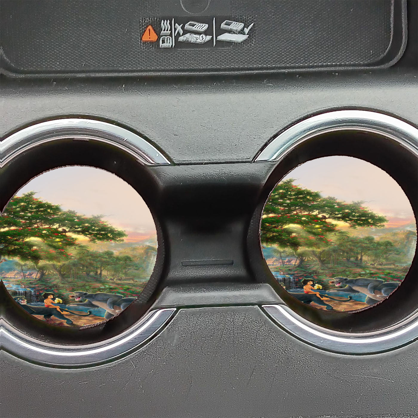 Jungle Disney Family Car Coasters