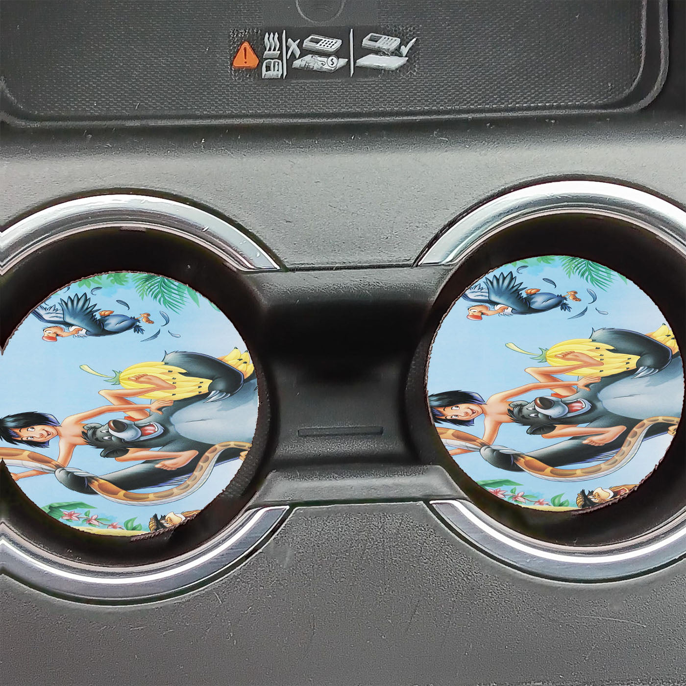 Jungle Disney Fun Car Coasters