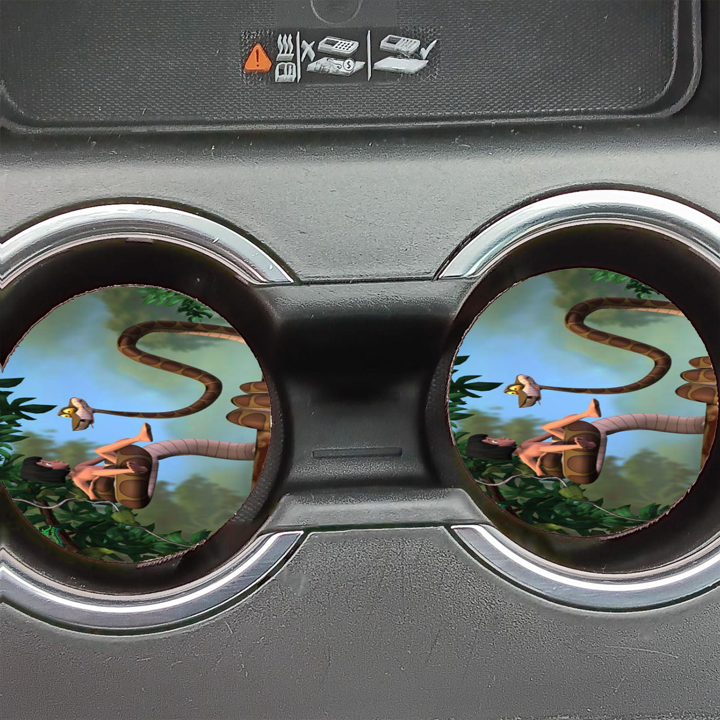 Jungle Disney Snake Car Coasters
