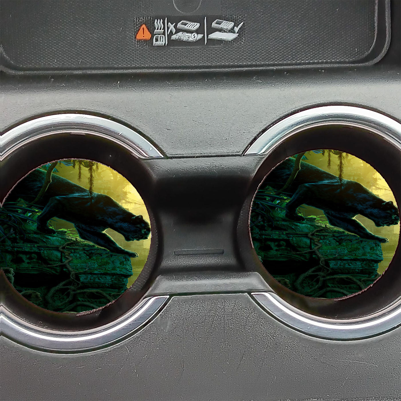 Jungle Disney Tiger Car Coasters