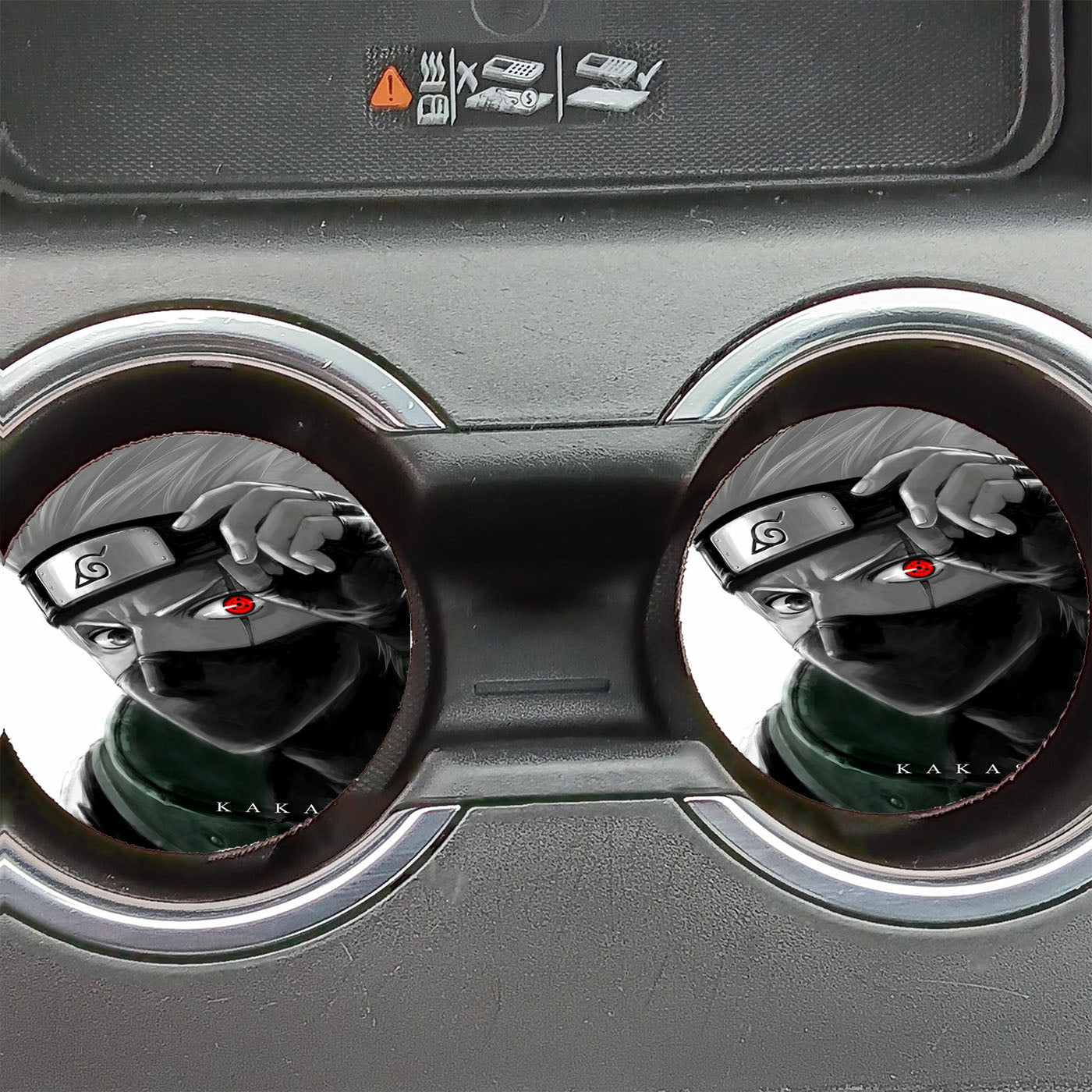 Kakashi Car Coasters