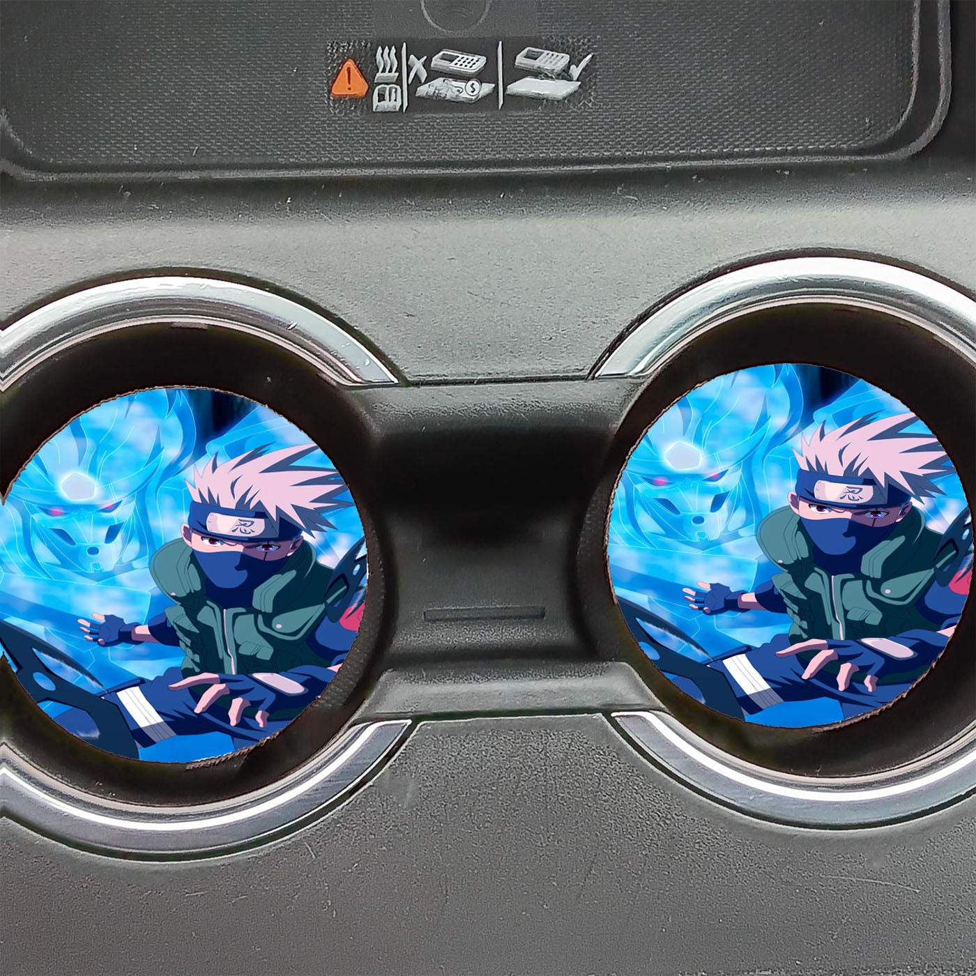 Kakashi Blue Susanoo Wallpaper Car Coasters