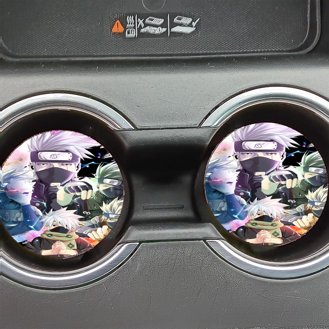 Kakashi Hatake Transformation Pedia Car Coasters