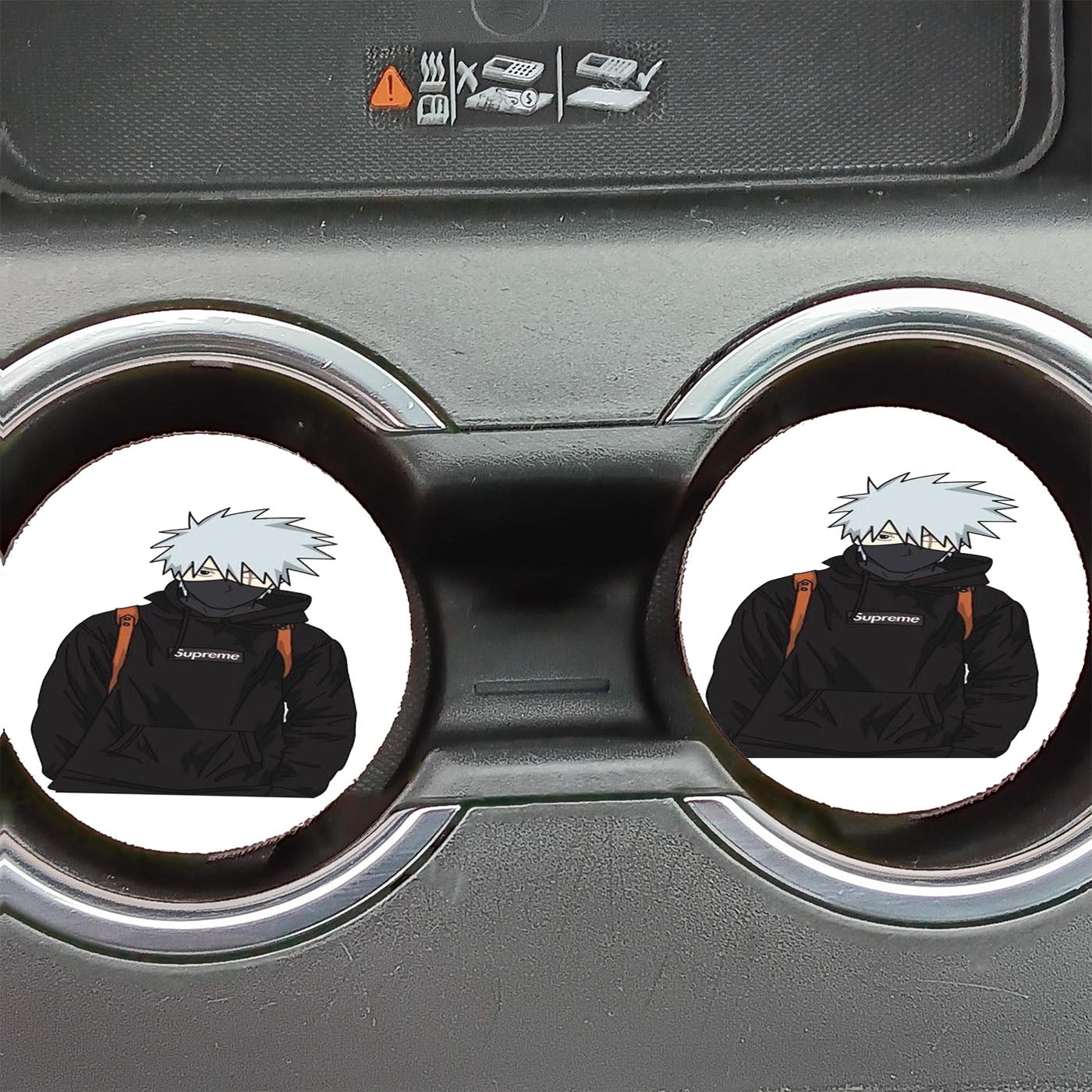 Kakashi Supreme Naruto Car Coasters