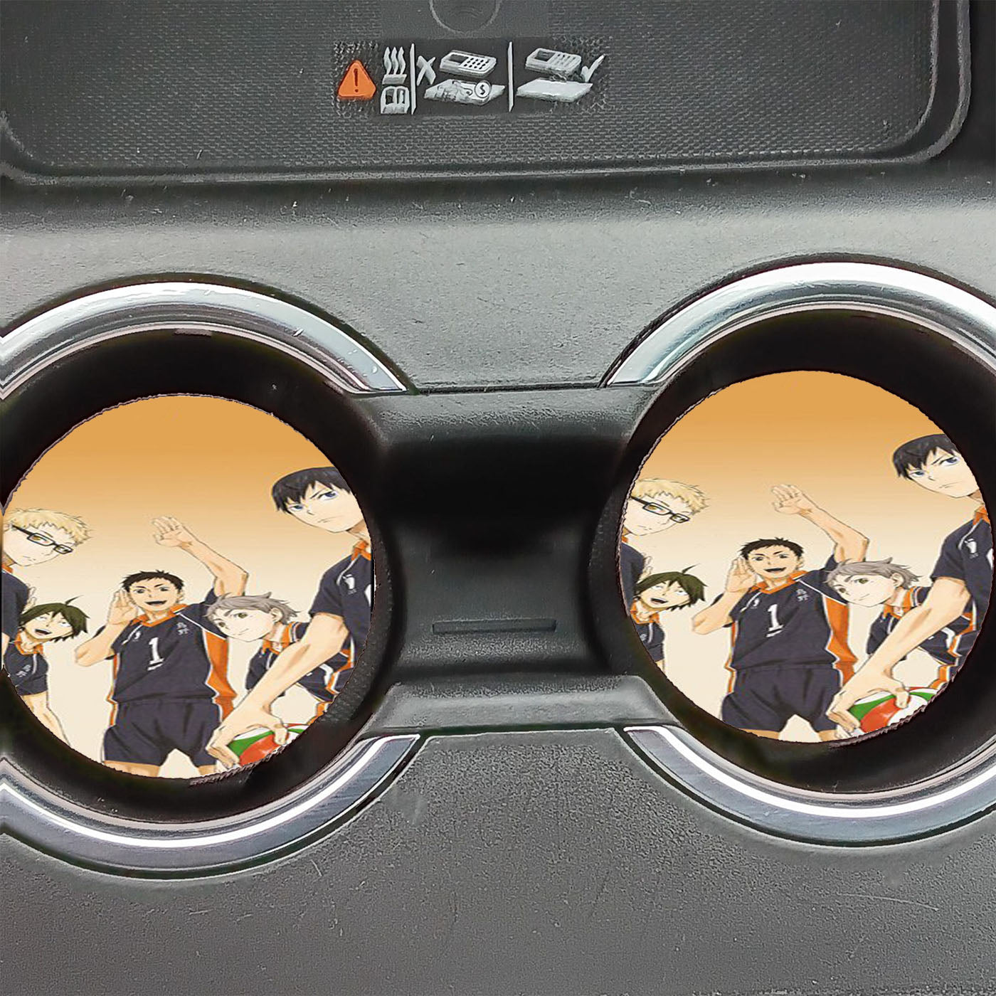 Karasuno Haikyuu Car Coasters