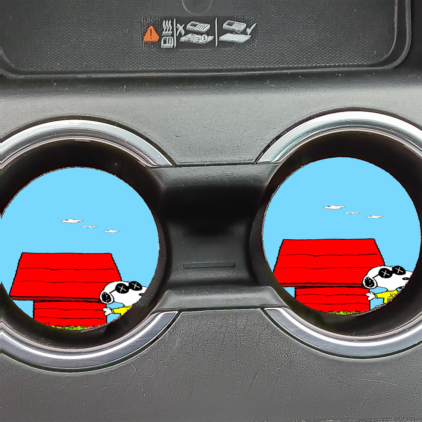 Kaws Snoopy Car Coasters