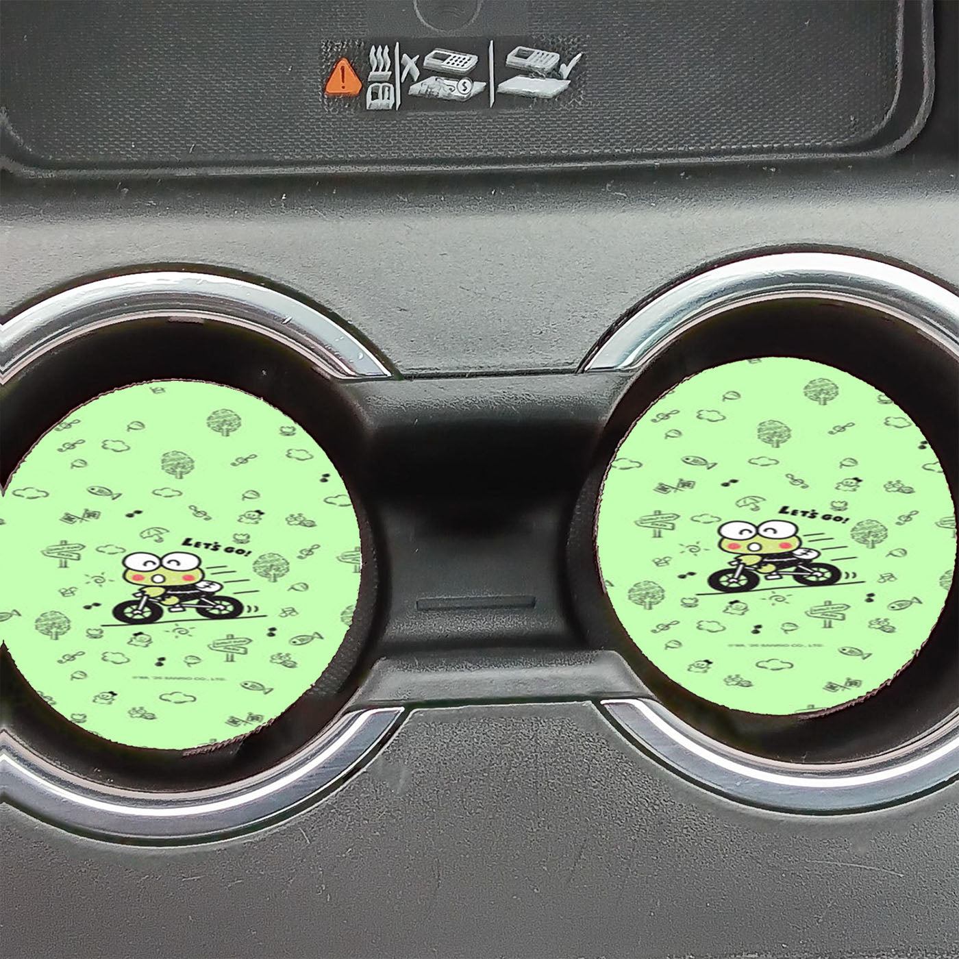 Keroppi Car Coasters