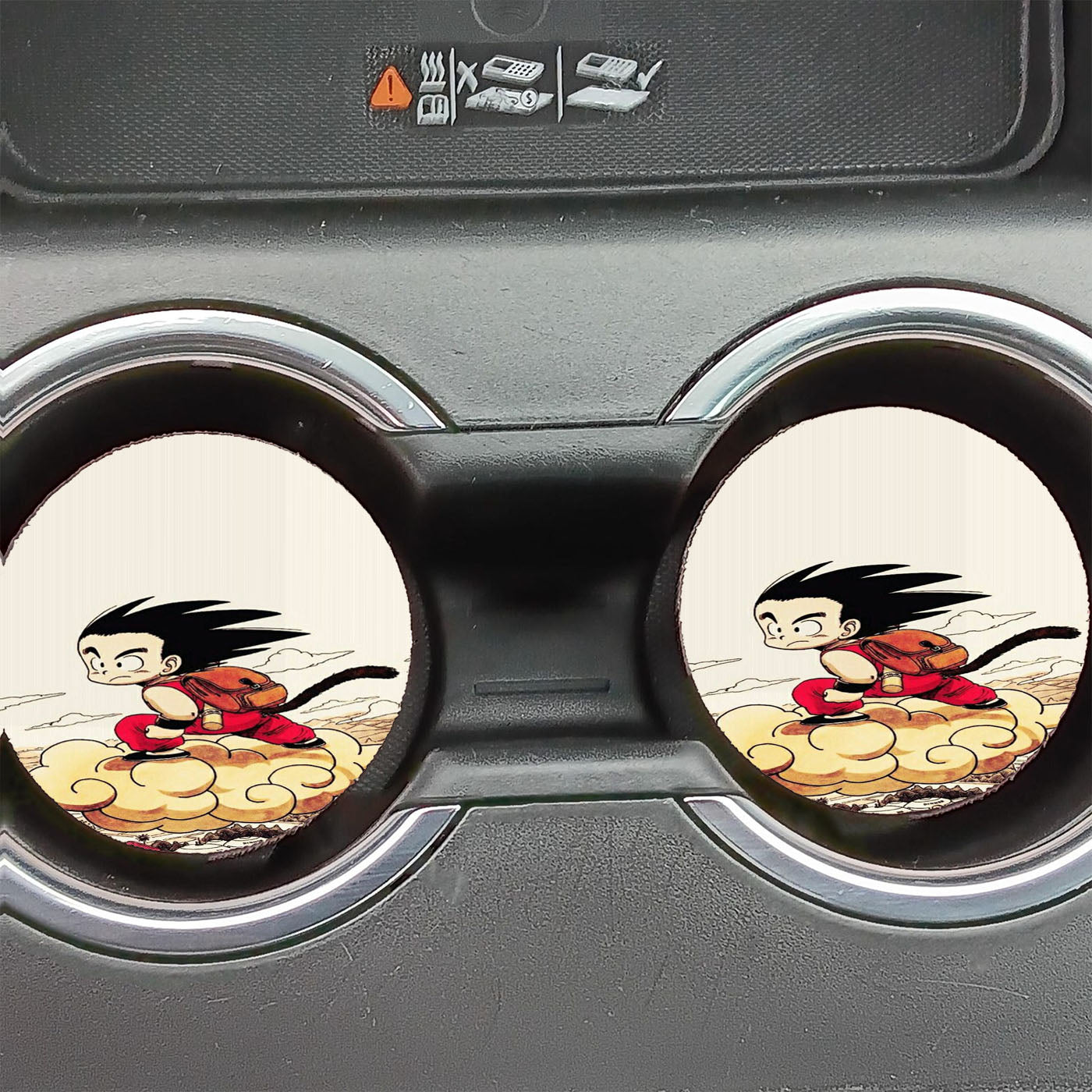 Kid Goku Dragon Ball Car Coasters