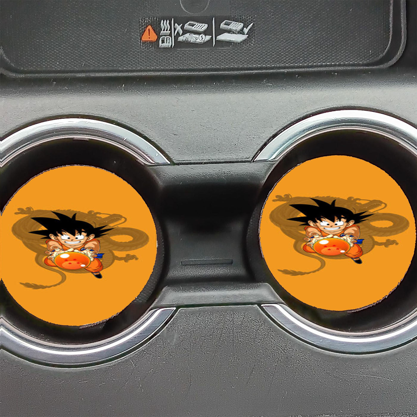 Kid Goku Dragon Ball Z Car Coasters