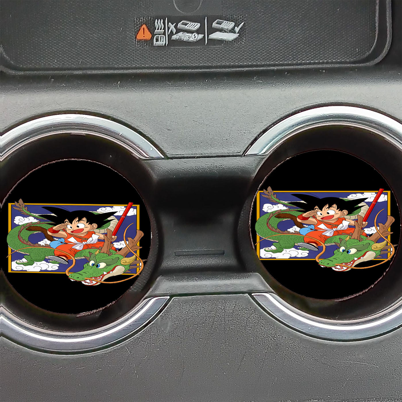 Kids Goku Wallpaper Car Coasters