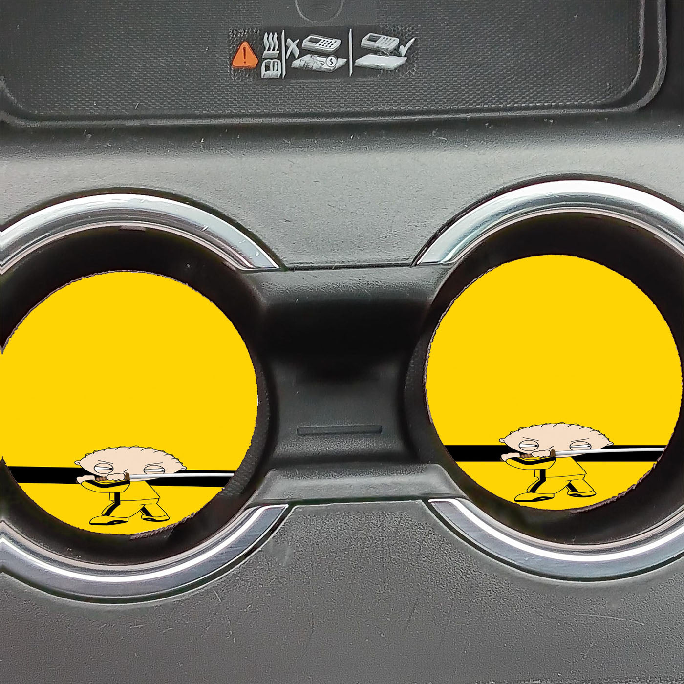 Kill Bill Lois Family Guy Car Coasters