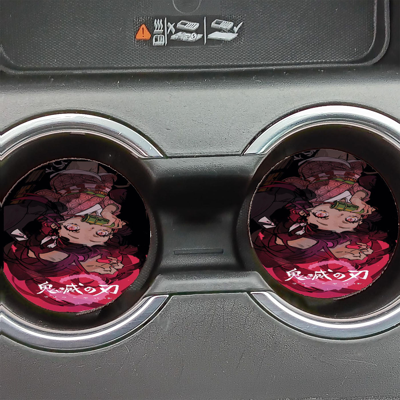 Kimetsu No Yaiba Nezuko Kamado Tanjiro Sister Car Coasters