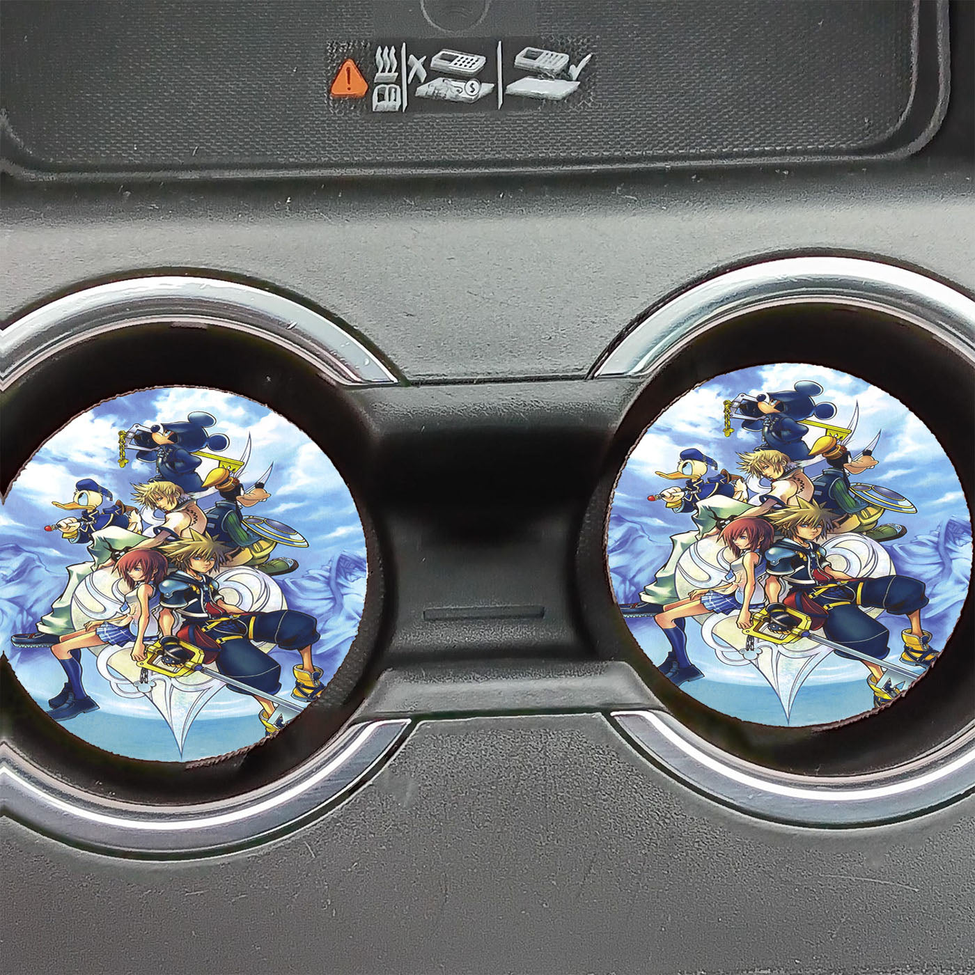 Kingdom Hearts Car Coasters
