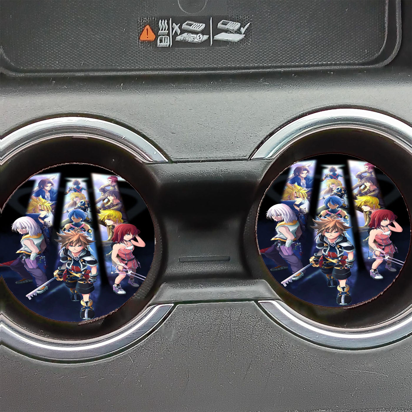 Kingdom Hearts 4 Car Coasters