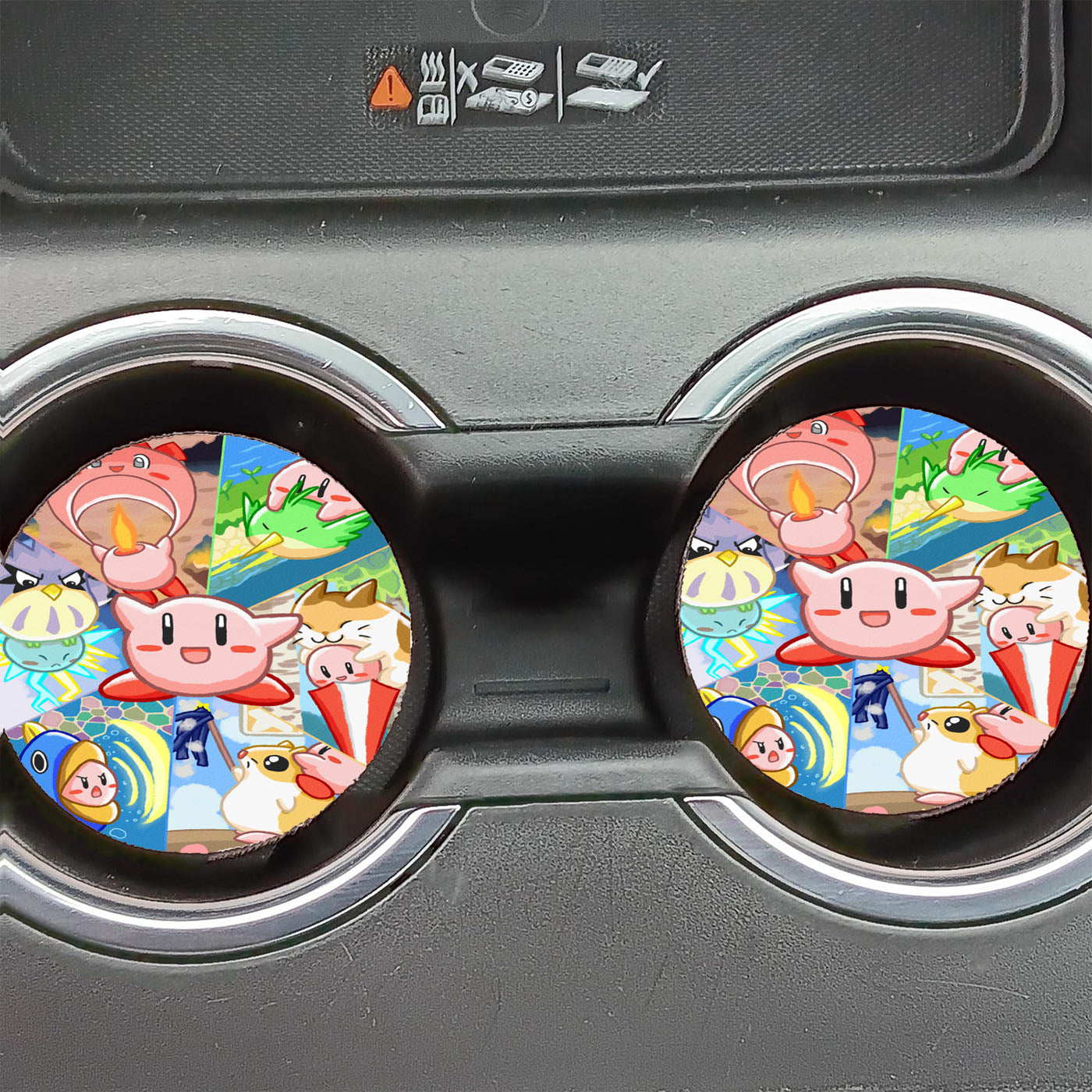 Kirby Dreamland And Friends Car Coasters