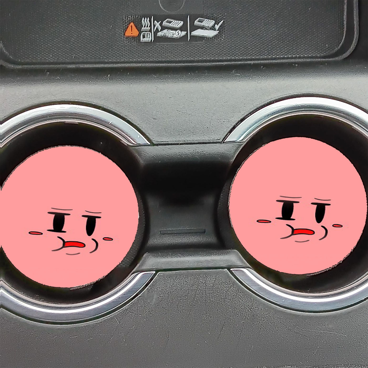 Kirby Mass Attack! Car Coasters