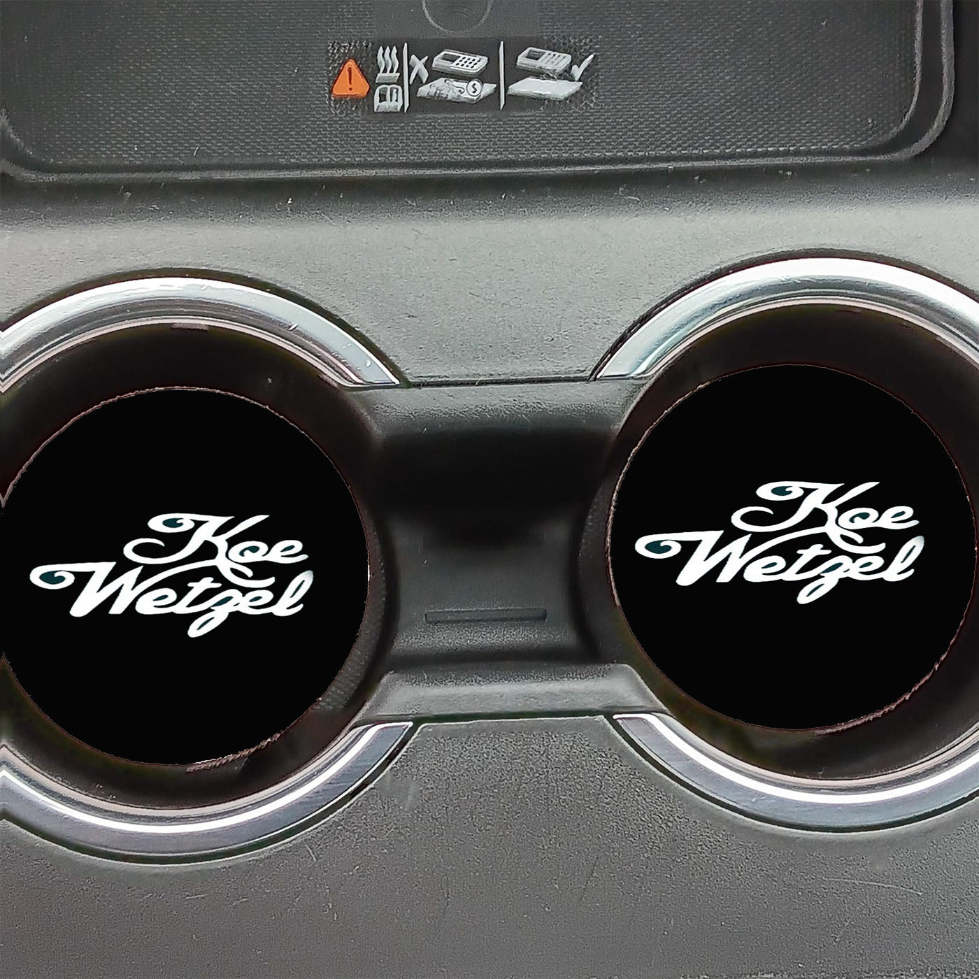 Koe Wetzel Concert Artist  Car Coasters