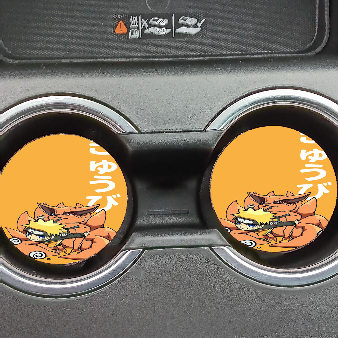 Kurama Kyuubi Naruto Car Coasters