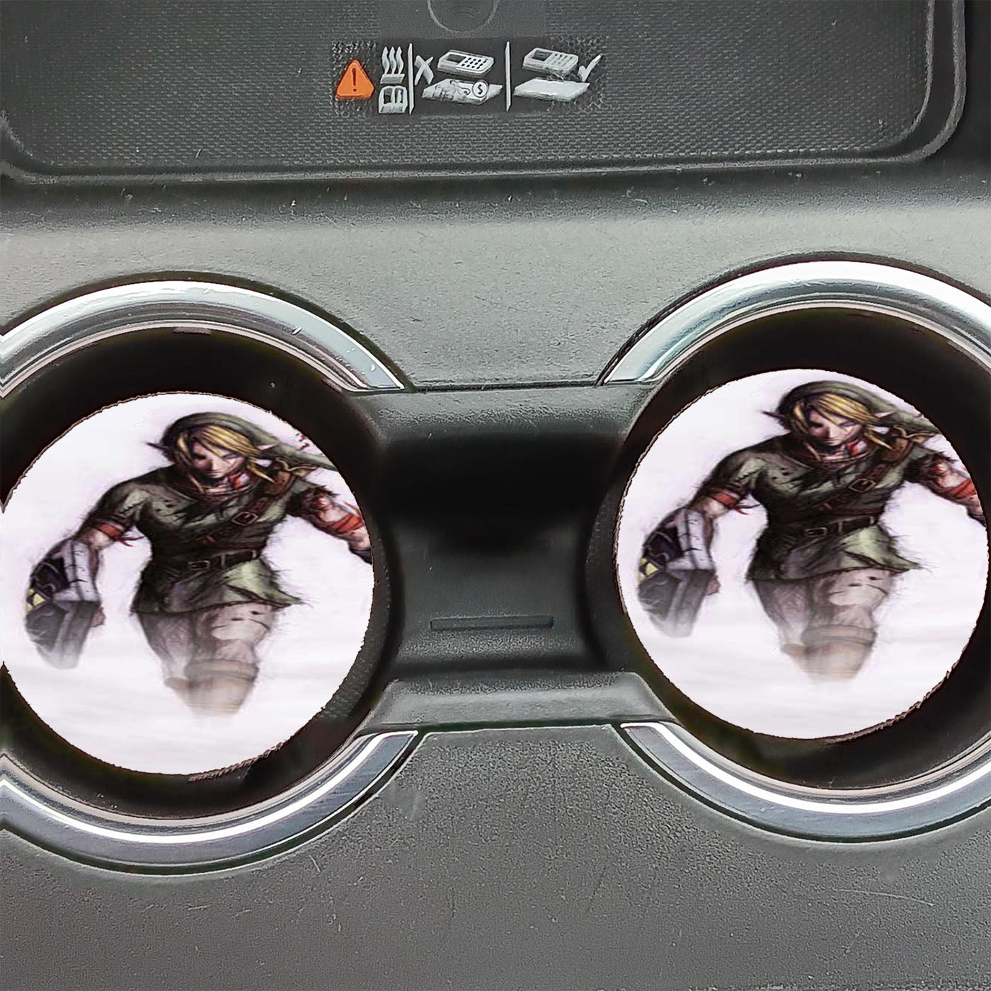 Legend Of Zelda Fog Car Coasters