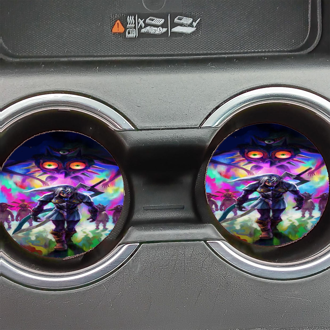 Legend Of Zelda Majoras Mask Oni Car Coasters