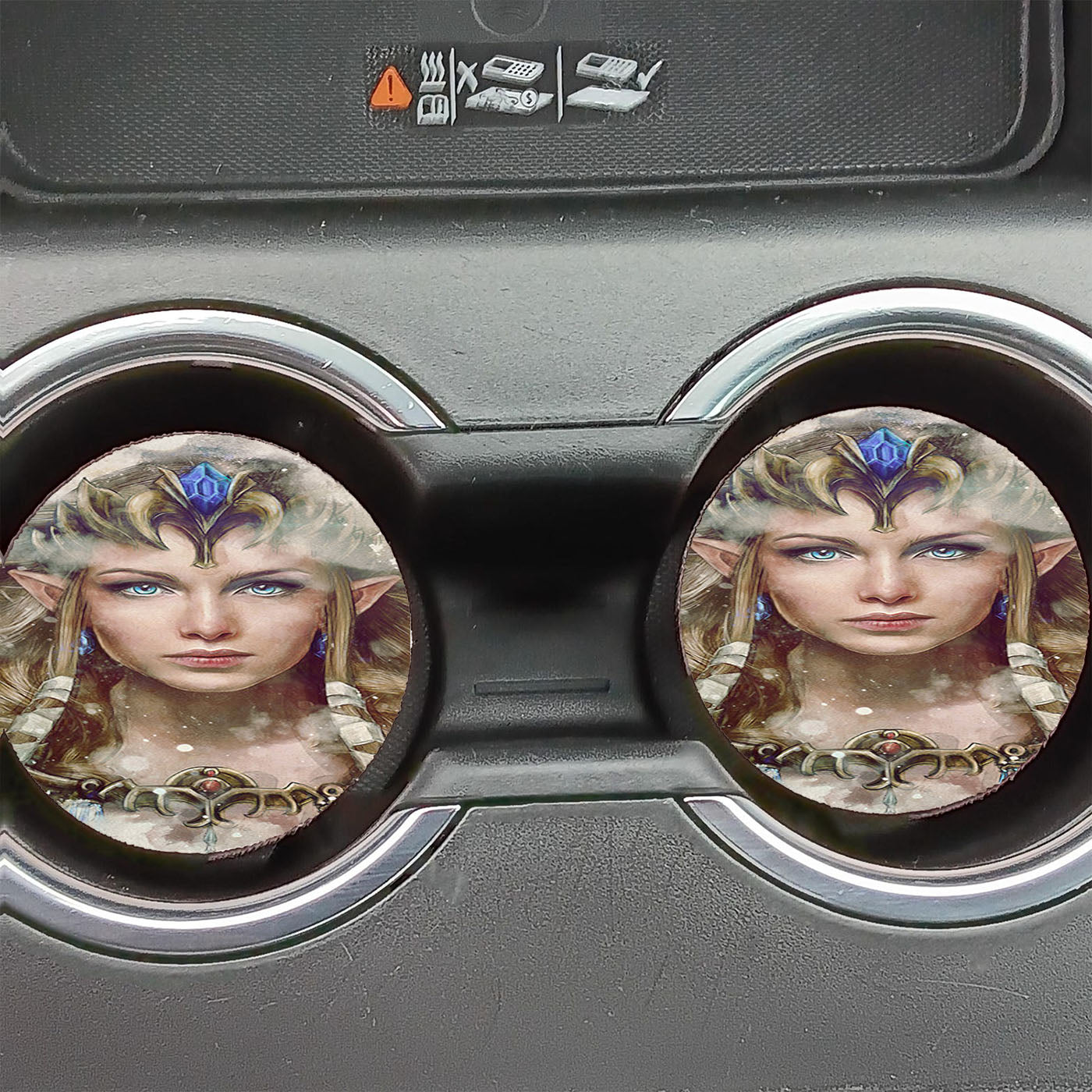 Legend Of Zelda'S Princess Car Coasters