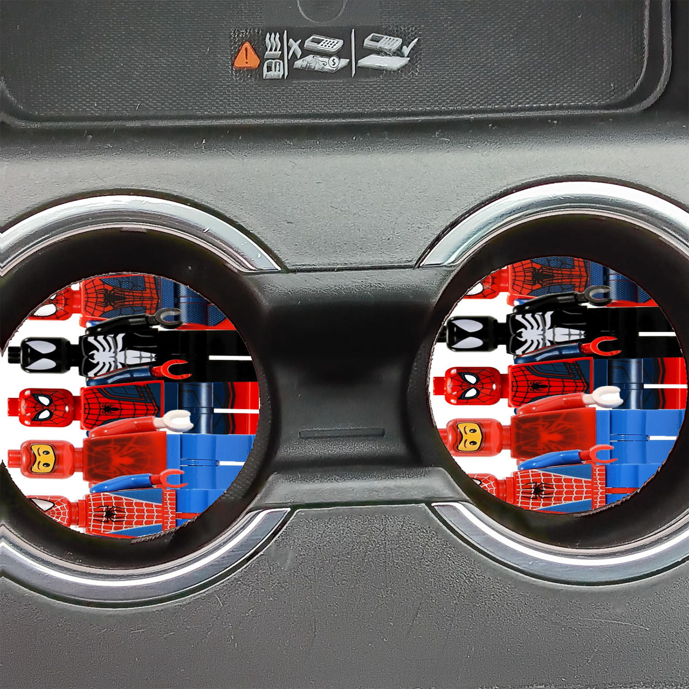 Lego Spiderman Colleges  Car Coasters