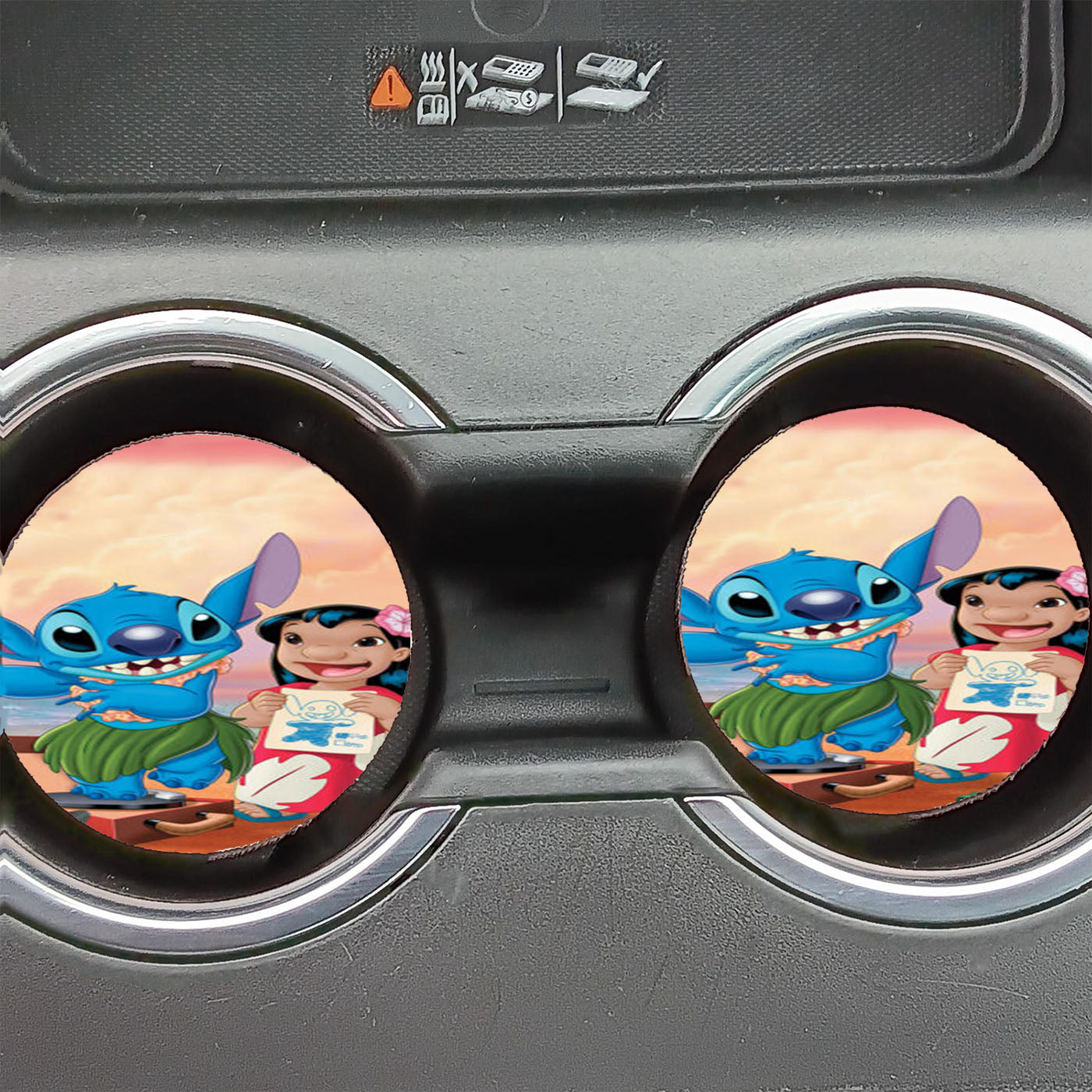 Lilo And Stitch Disney Car Coasters