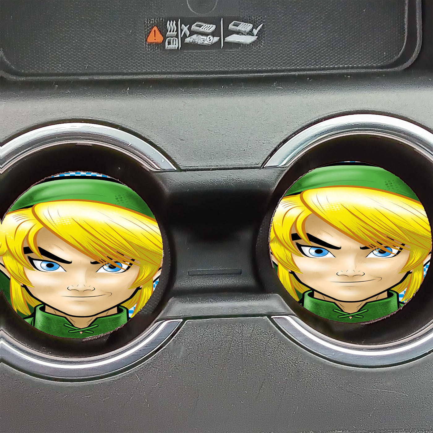 Link The Legend Of Zelda Car Coasters