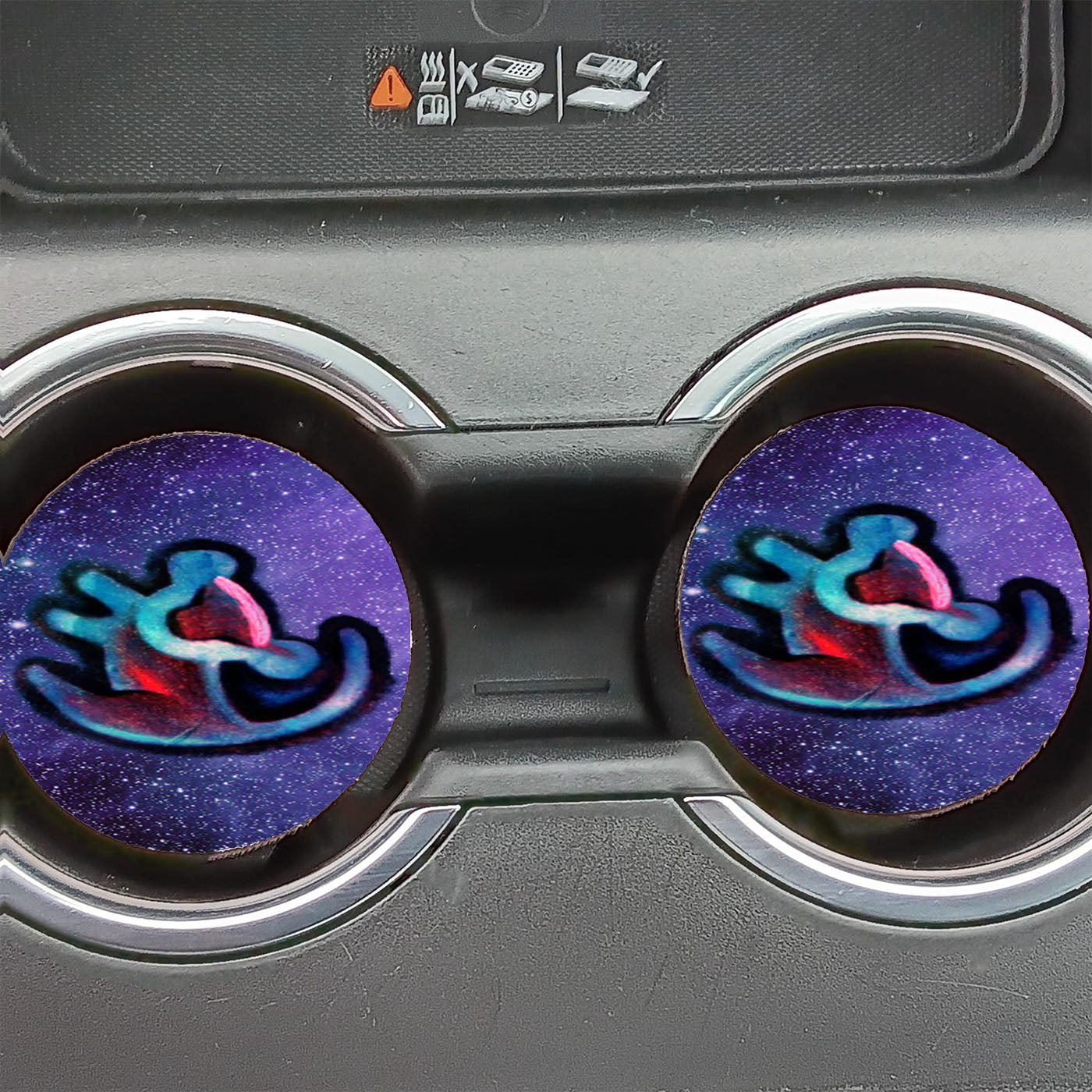 Lion King Movie Cartoon Simba Car Coasters