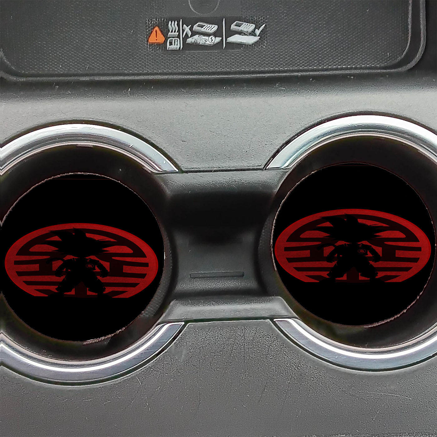 Little Goku Car Coasters