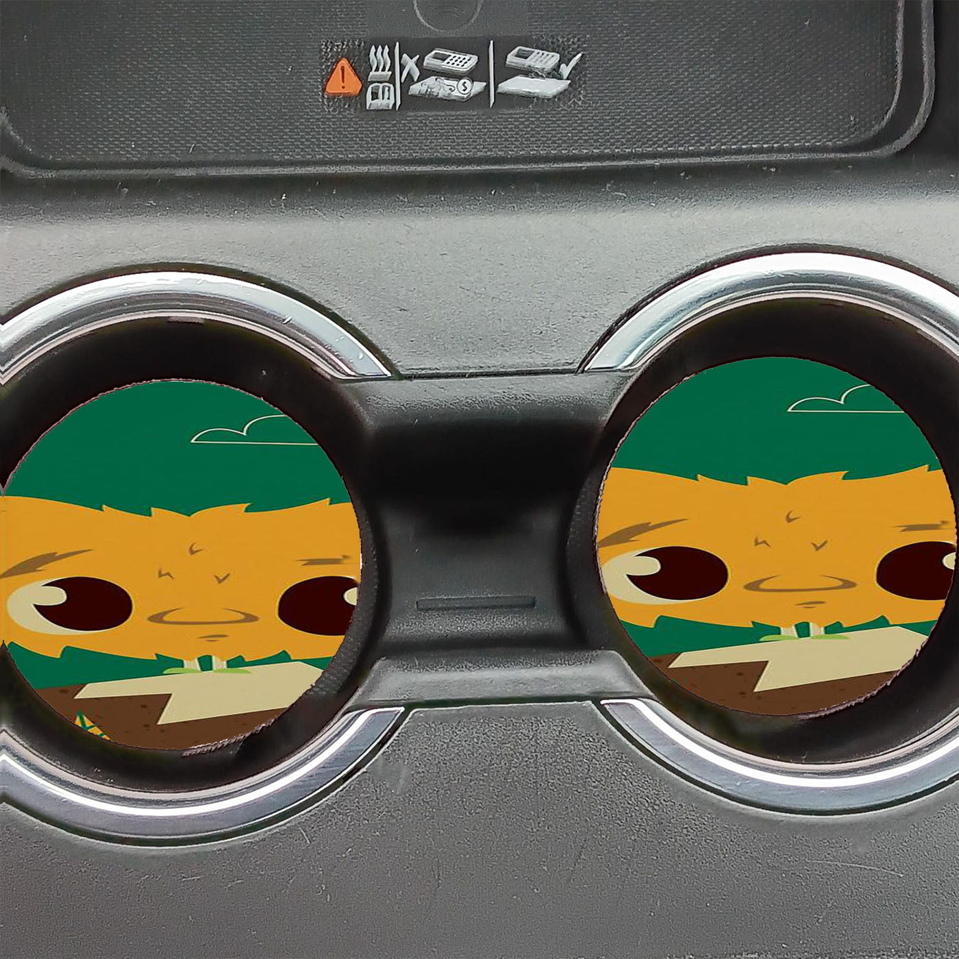 Little Monster Car Coasters