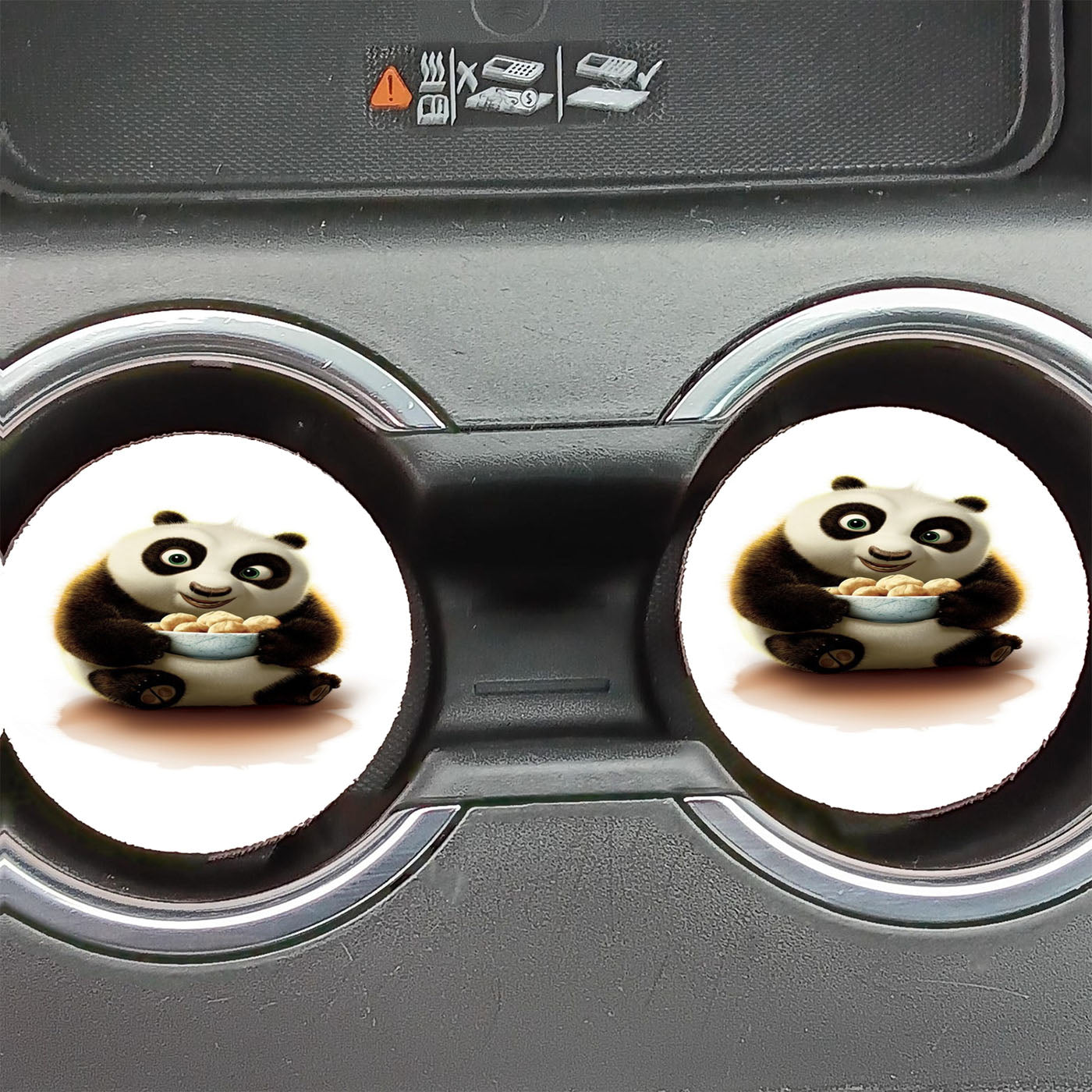 Little Po Kung Fu Panda- Car Coasters