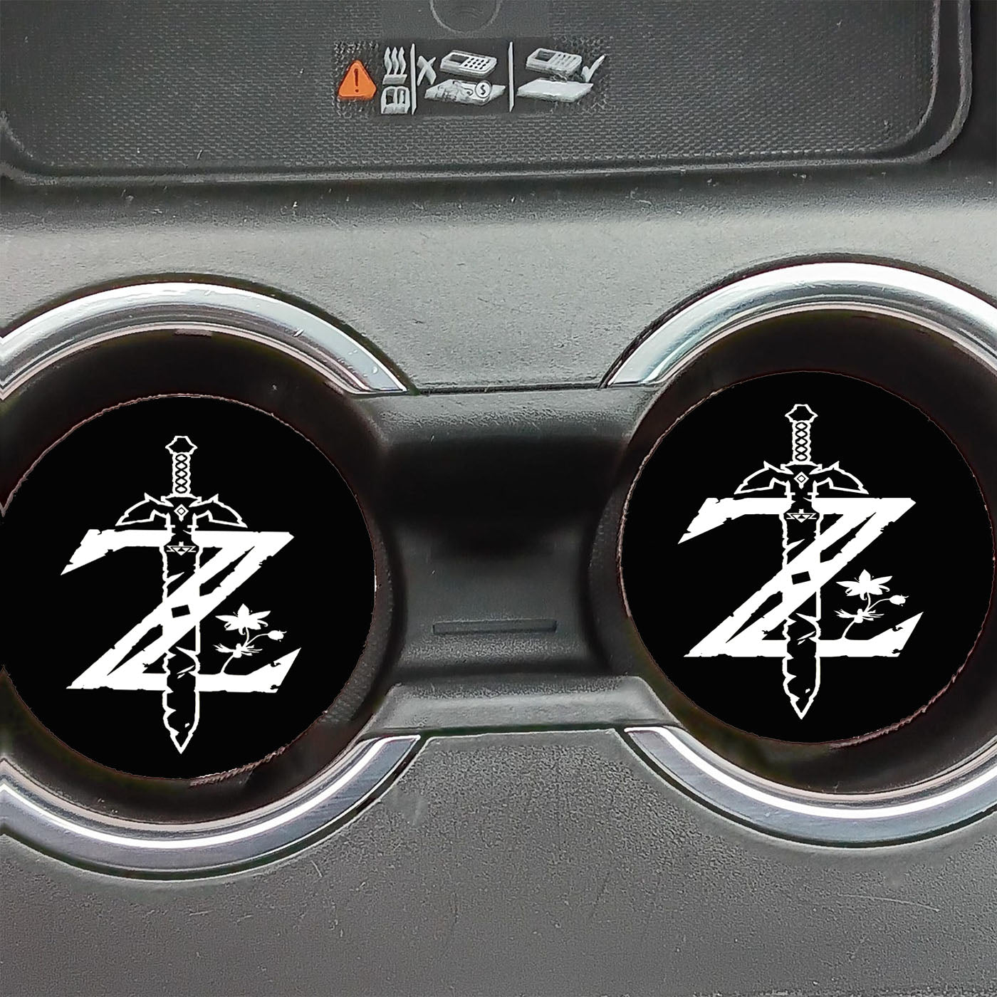 Logo Emblem The Legen Of Zelda Car Coasters