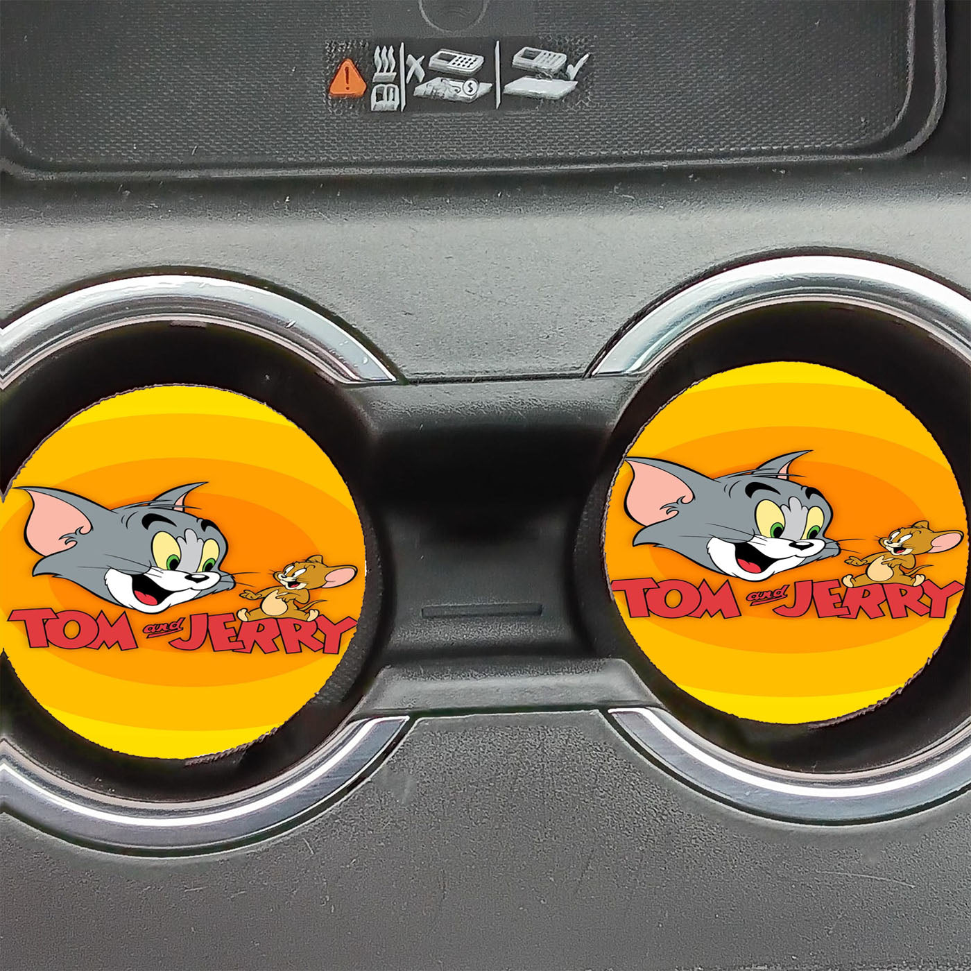 Looney Toon Tom And Jerry Friends Car Coasters