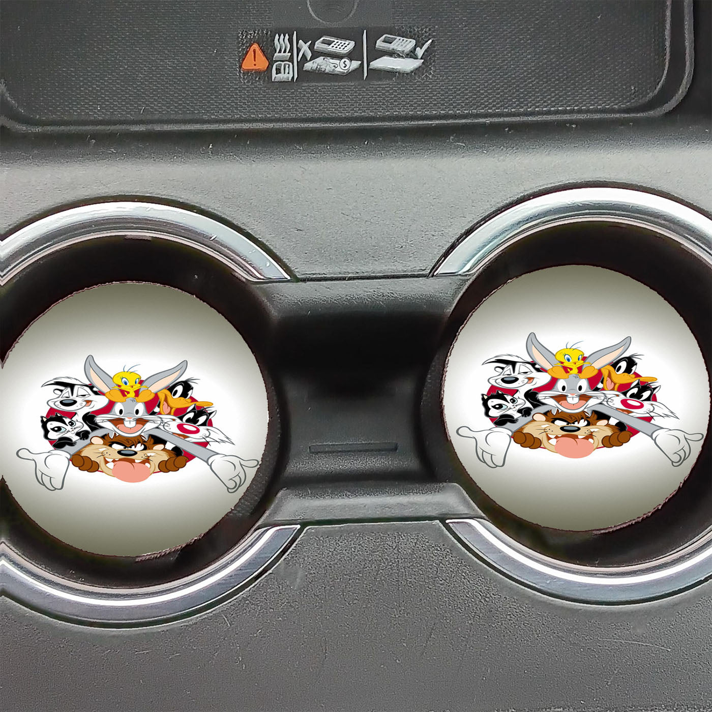 Looney Tunes Characters Car Coasters