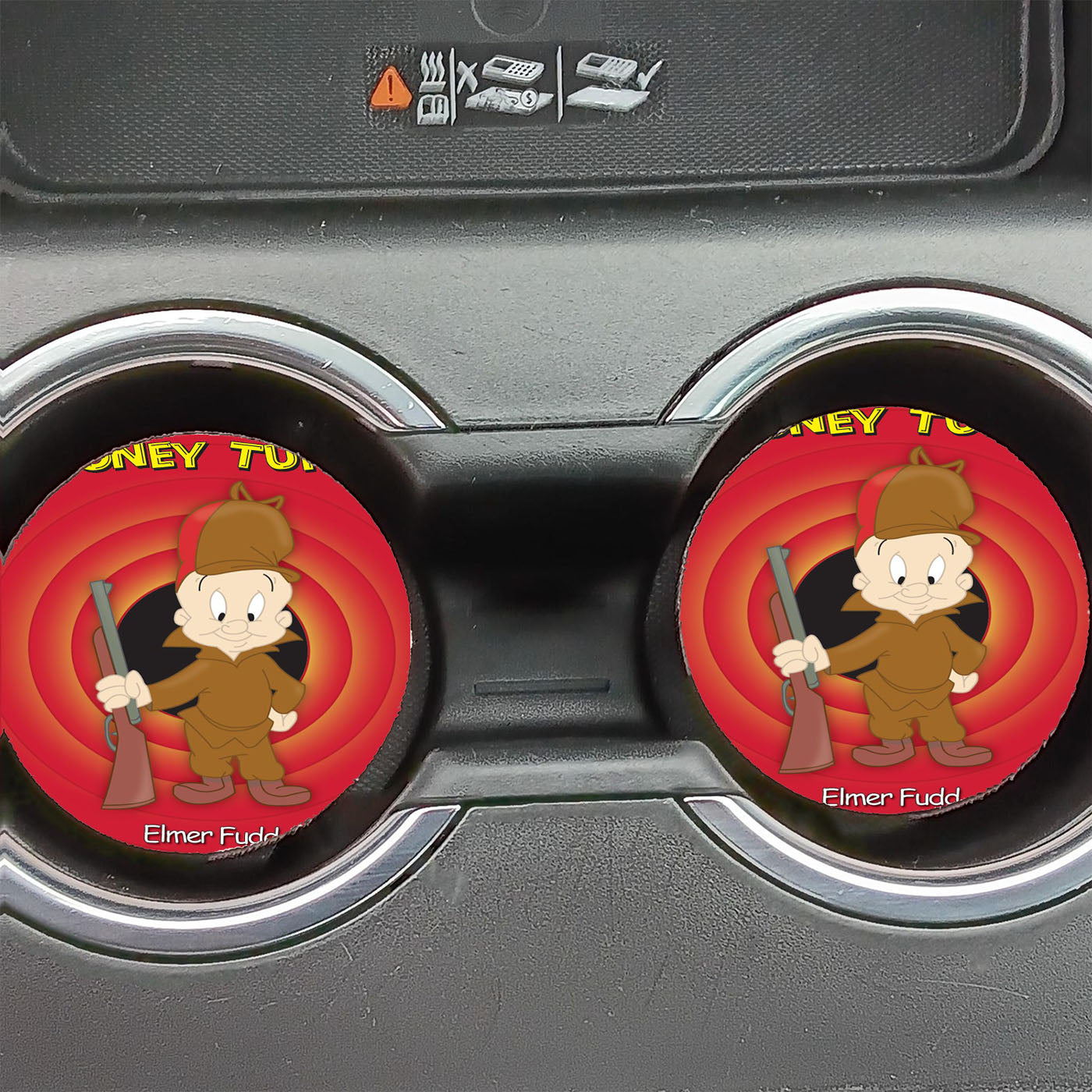 Looney Tunes Elmer Fudd Car Coasters
