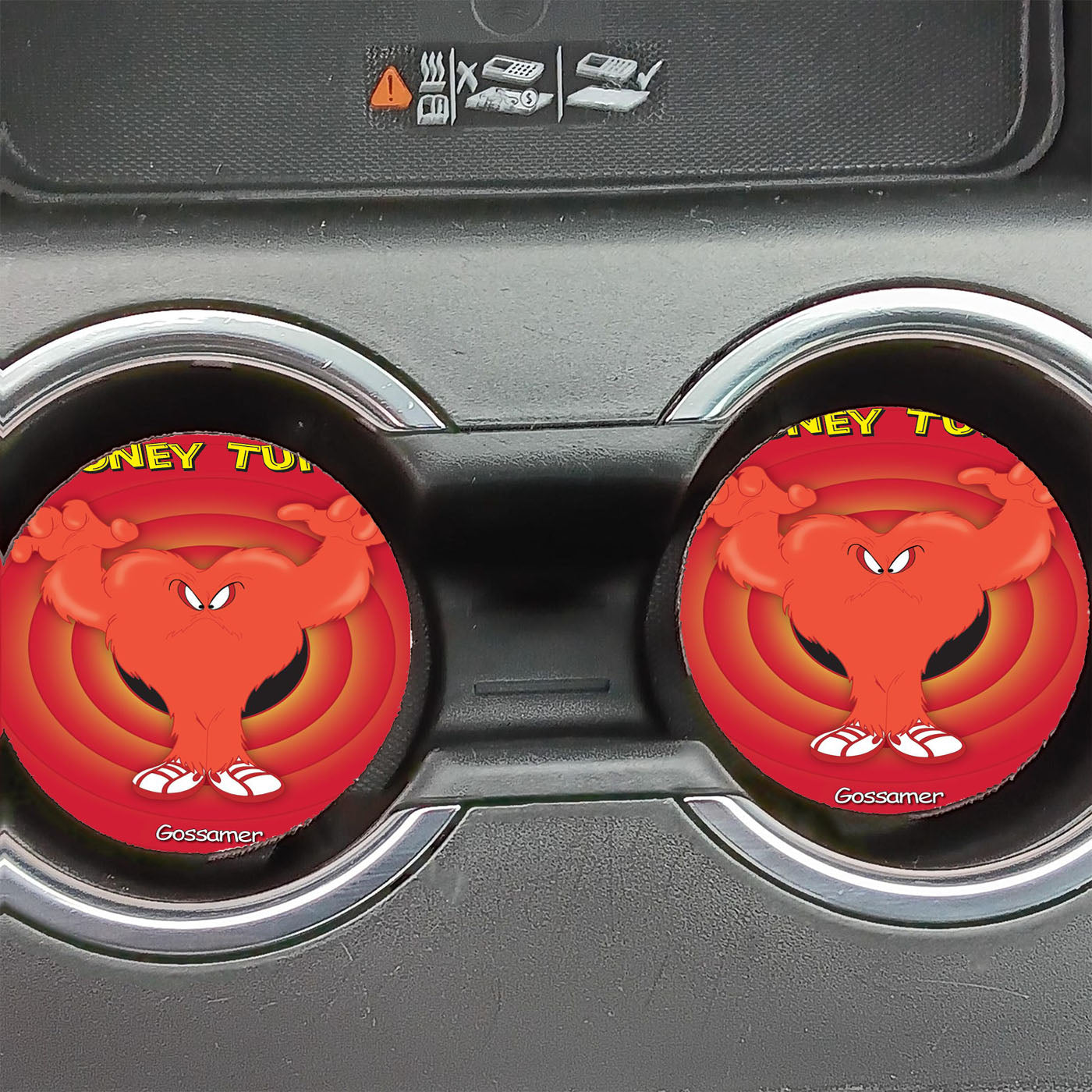 Looney Tunes Gossamer Car Coasters