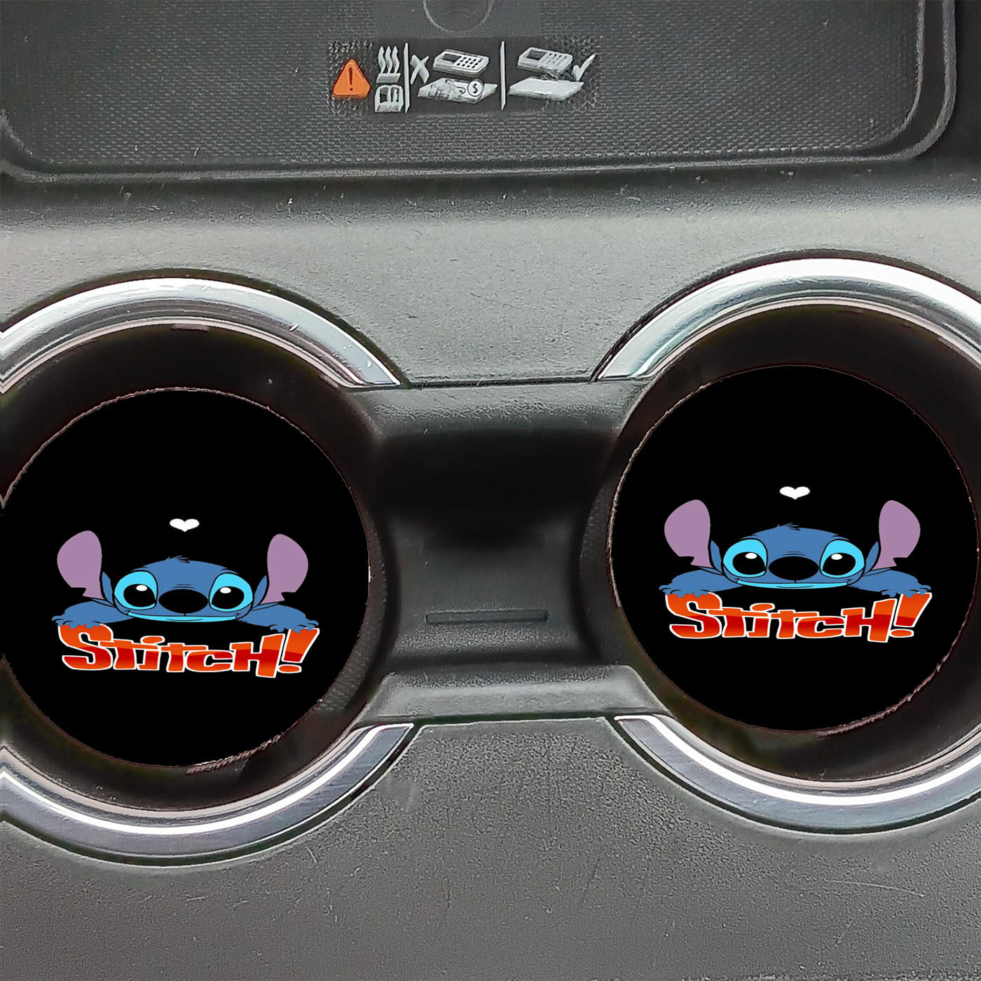 Love Stitch Car Coasters