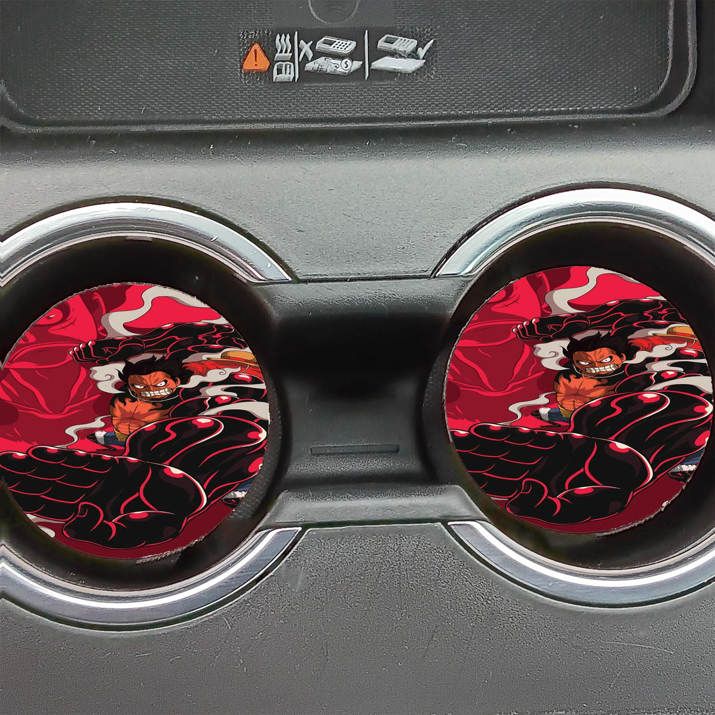 Luffy Gear F Car Coasters