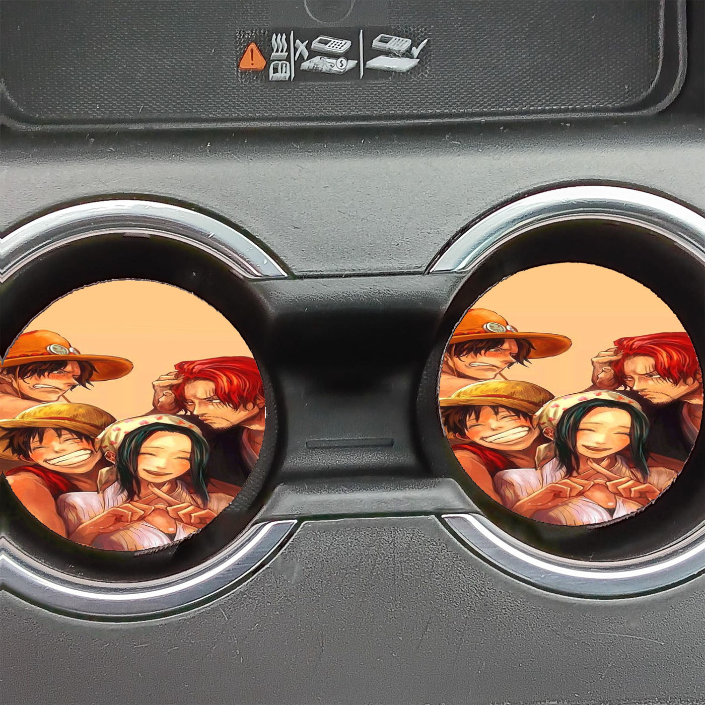 Luffy One Piece Asce Car Coasters