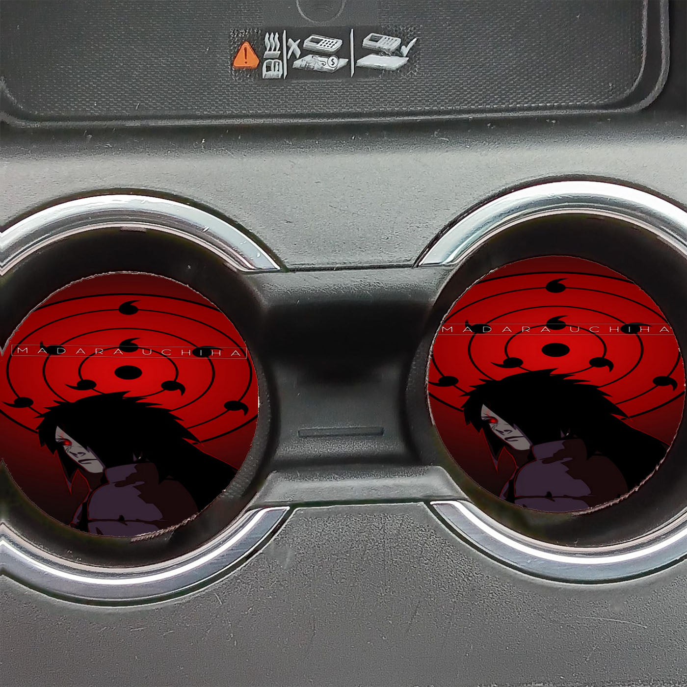 Madara Uchiha Poster Car Coasters