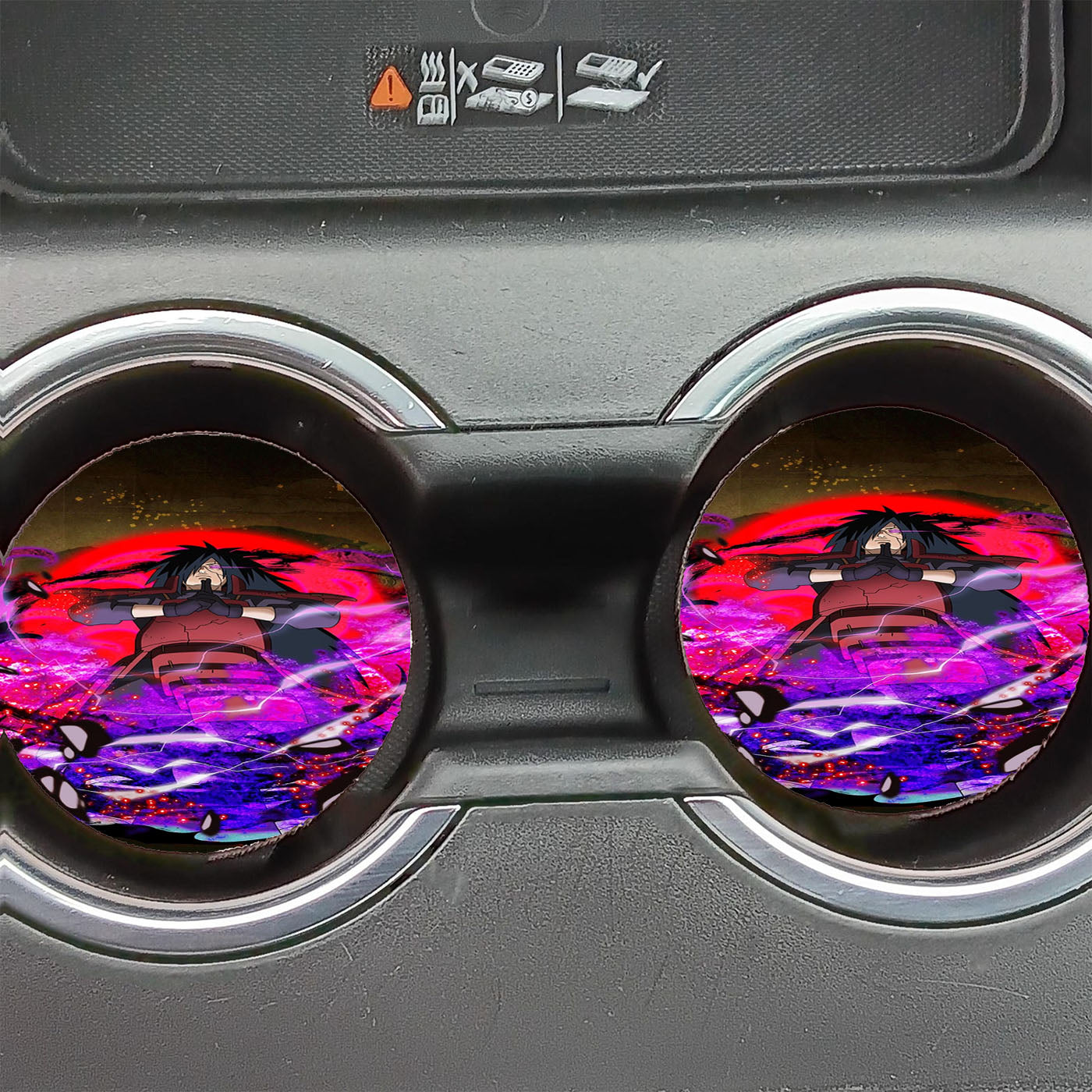 Madara Uchiha Power Car Coasters