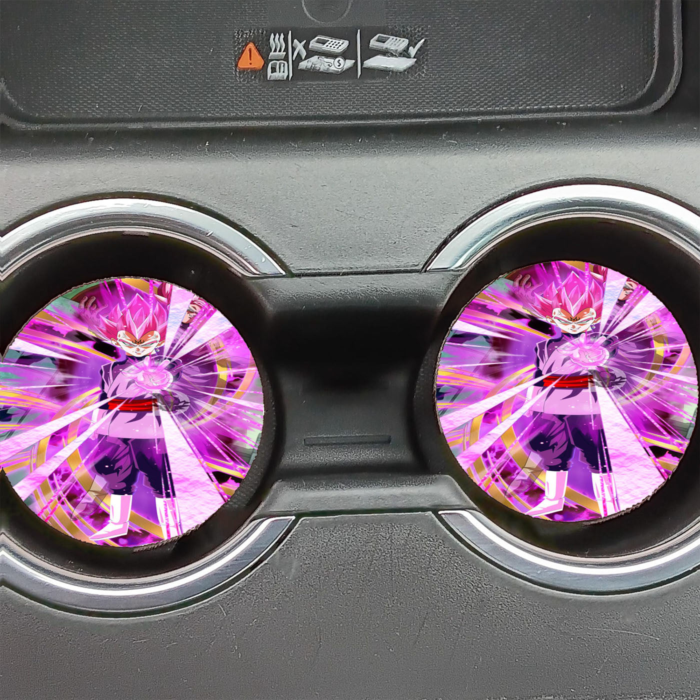 Majin Vegeta Car Coasters