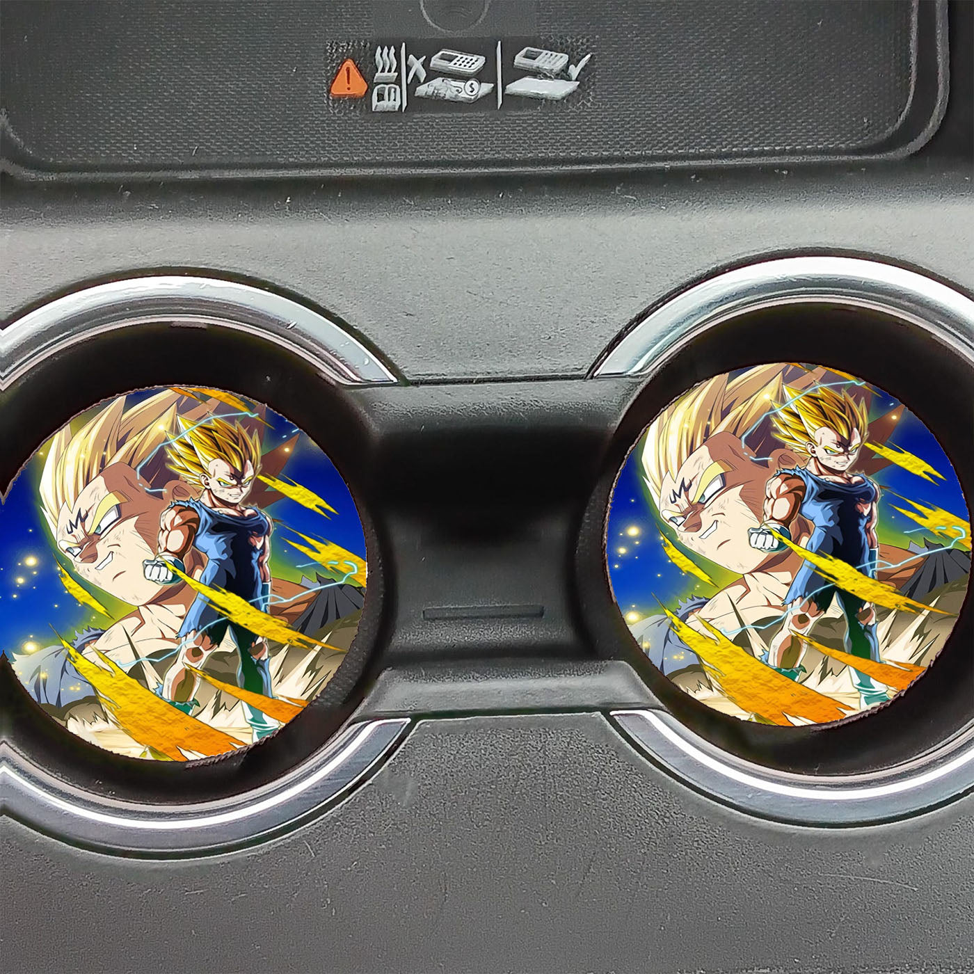 Majin Vegeta Ultimate Car Coasters